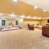 Basement Finished - Yellow Paint Kids room, Beige  Carpet