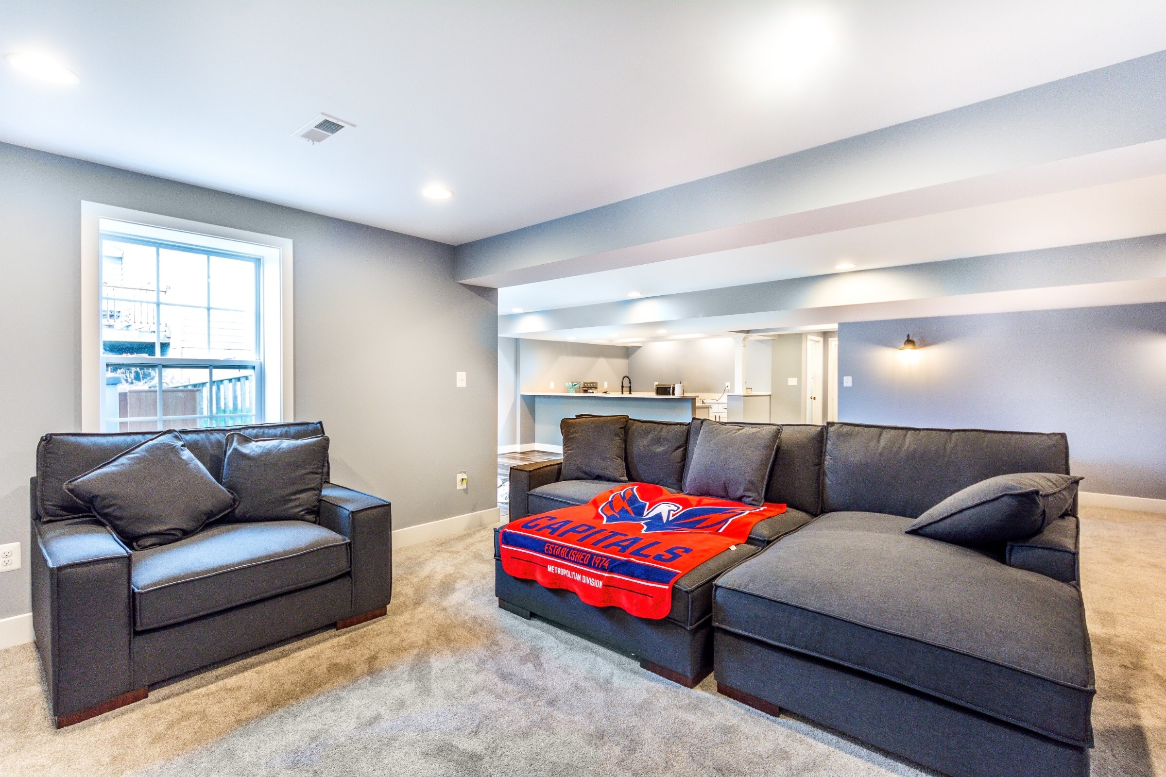 Modern Minimalistic Basement Finishing