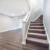 Basement Remodel -  Traditional White Walls, Staircase, Carpet #2
