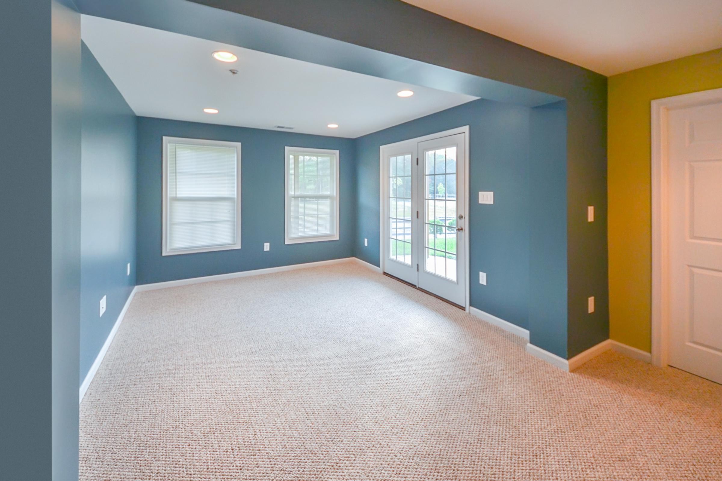 Finished Basement With a Walkout