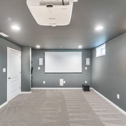 Large Basement Remodel with Theater Room and Wetbar ,  Accokeek, MD 