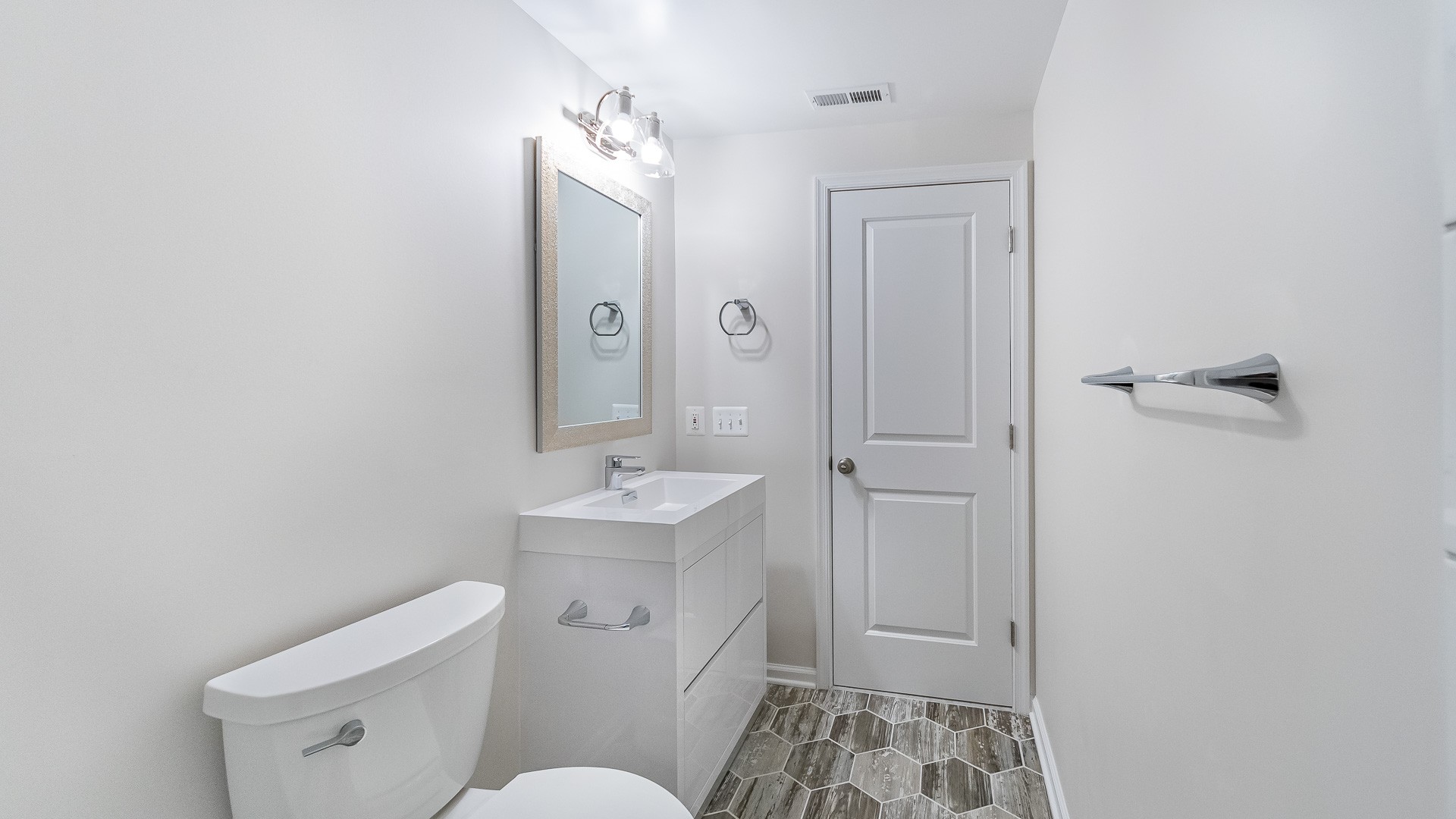 Bright Basement Living Space 