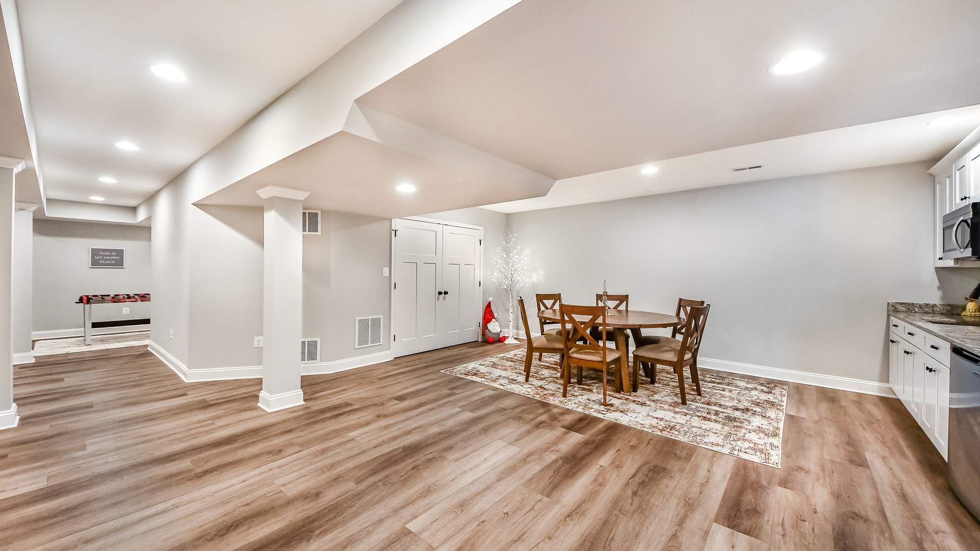 Relax in a Spacious Basement Remodel Ellicott City