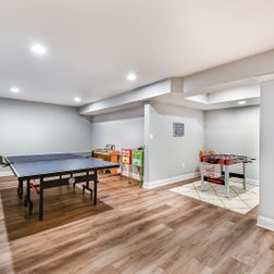 Relax in a Spacious Basement Remodel - Ellicott City, 