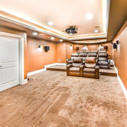 Neutral Transitional Basement With Wetbar  - Olney, MD, 