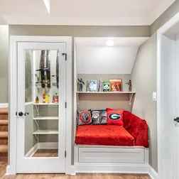 Chic Basement with Movie Theater Room, Family Room and Wet Bar, Warrenton, VA