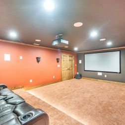 Chic Basement with Movie Theater Room, Family Room and Wet Bar, Warrenton, VA