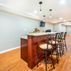 Finished Basement with Wetbar and Cinema Room in Bowie, MD, 