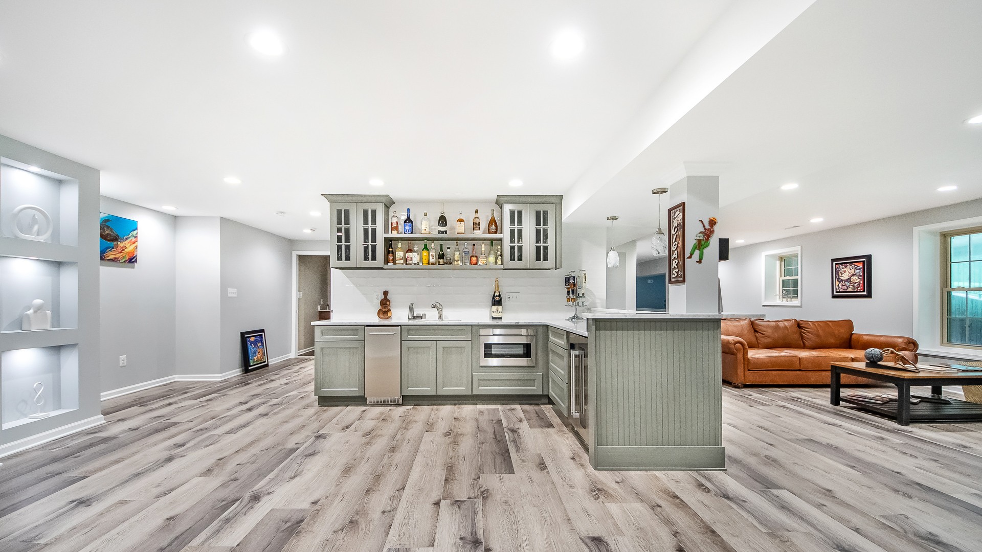 Perfect Basement Remodel for Entertaining your guests Gaithersburg, MD