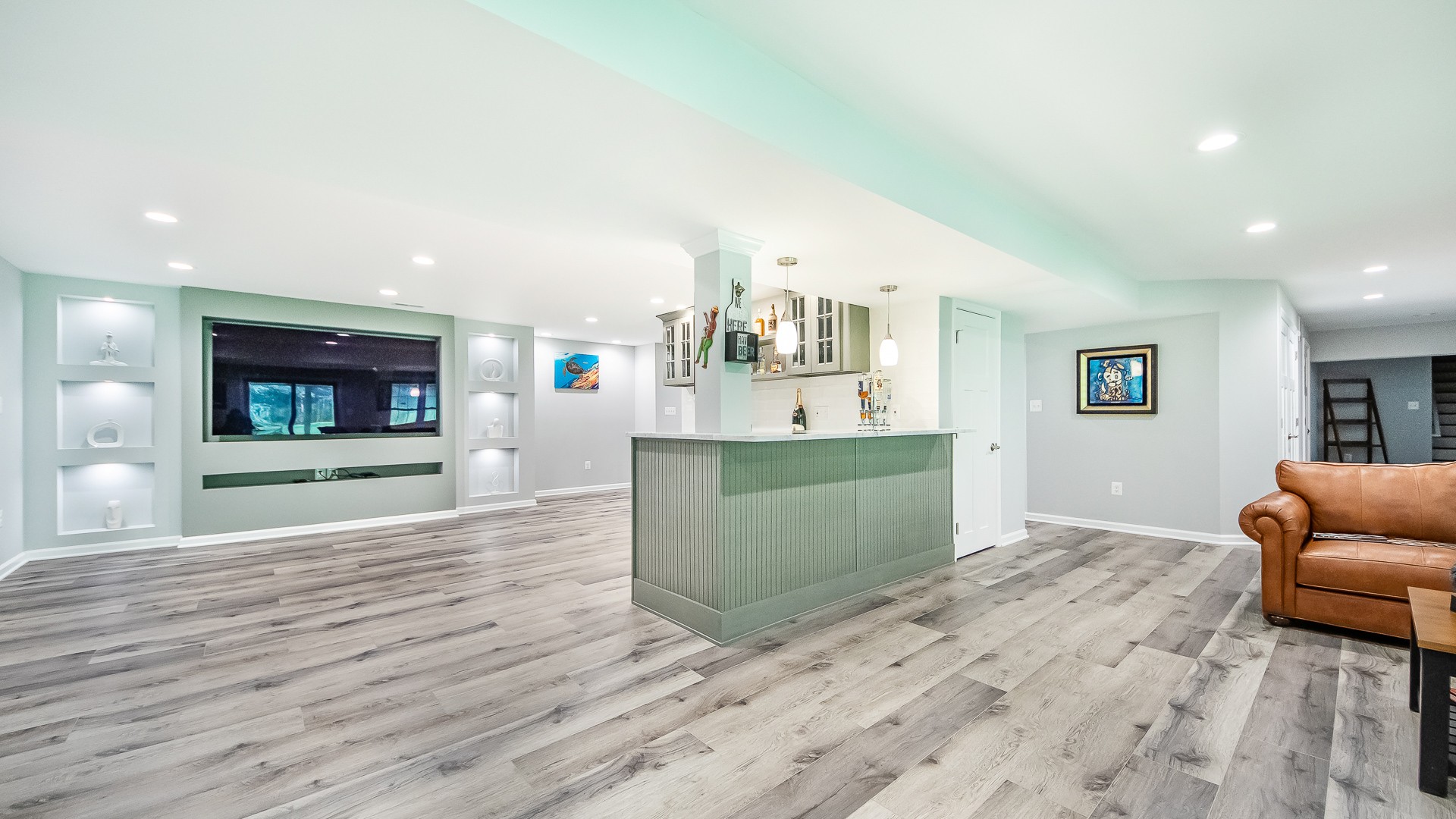 Perfect Basement Remodel for Entertaining your guests Gaithersburg, MD