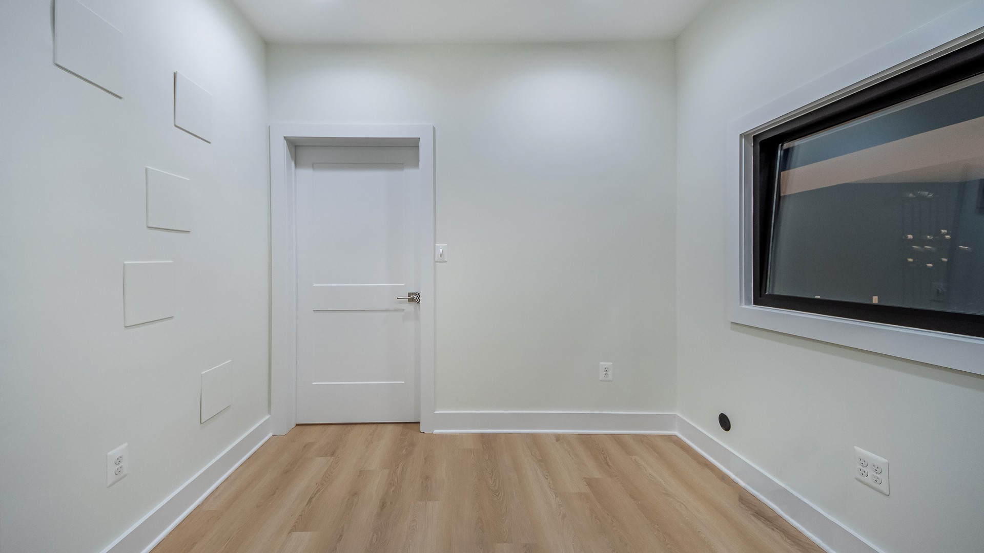 Basement remodel converted into a recording studio