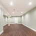 Basement finishing with a medium-size wet-bar, Lorton, VA