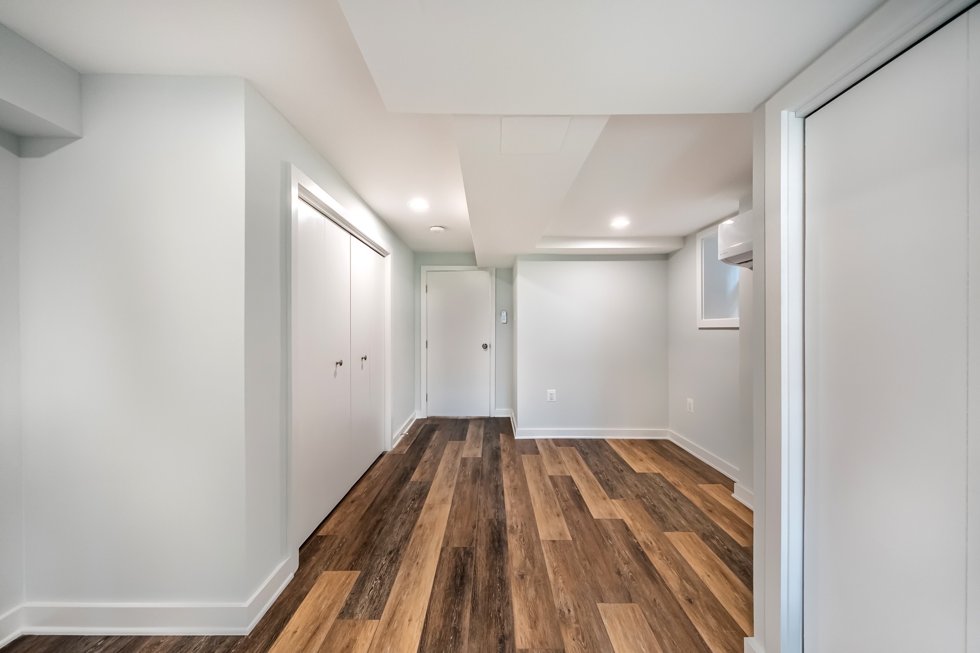 Photo inspiration: Exposed Brick Basement Layout Reference: Finished Basement With A Kitchen And Exposed Brick Walls