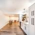 Welcoming basement finishing with beautiful built-ins and small wet-bar, Sykesville, MD 
