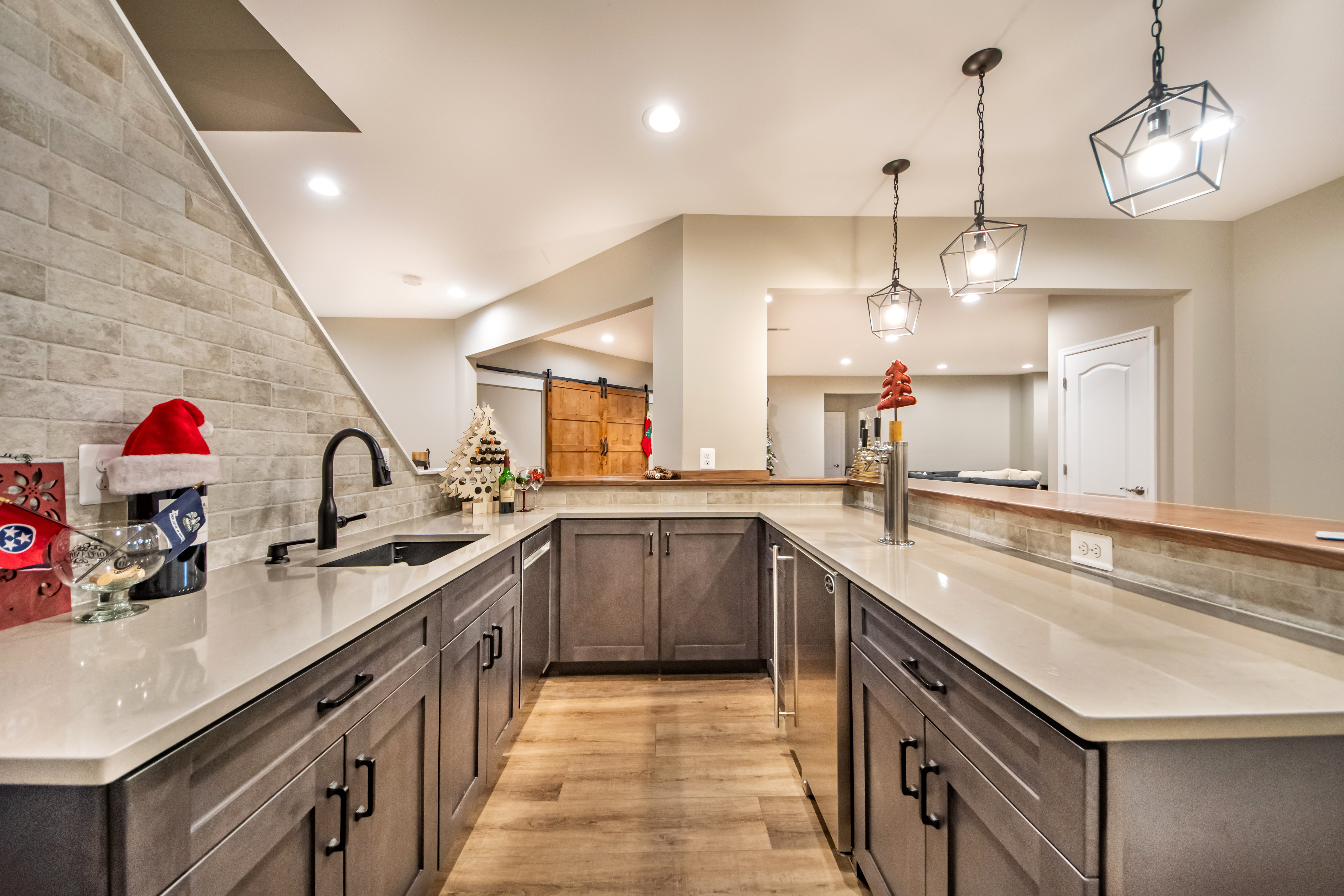 Entertainment Basement Remodel - 1,387 Square Feet