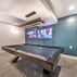 A complex basement finishing with movie theater, beautiful wet-bar/dry-bar and pool table area, Brandywine, MD