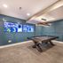 A complex basement finishing with movie theater, beautiful wet-bar/dry-bar and pool table area, Brandywine, MD