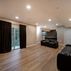 Stylish Basement Remodel with Wet Bar, Gym, and Lounge, Bowie, MD