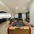 Modern Basement Remodel with Wet Bar, Fireplace, and Gym