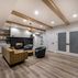 Modern Basement Remodel with Wet Bar, Fireplace, and Gym