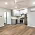 Basement Apartment Remodel with Kitchenette and Electric Fireplace in Fairfax Station, VA