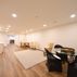 Herringbone-tiled bathroom, wet bar, bedroom and home gym, Rockville, MD