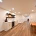 Herringbone-tiled bathroom, wet bar, bedroom and home gym, Rockville, MD