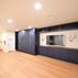 Built-in TV/pantry storage, half bath and laundry area., Bethesda, MD