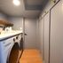 Built-in TV/pantry storage, half bath and laundry area., Bethesda, MD