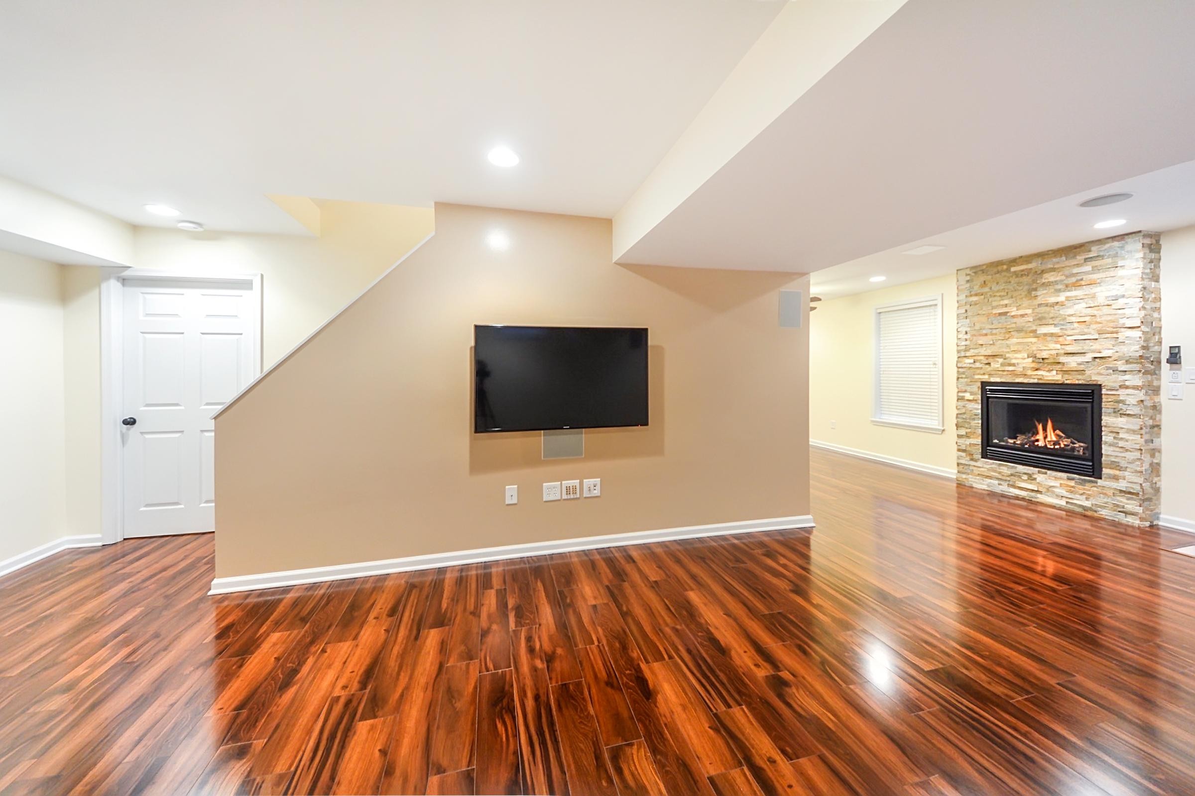 Rustic Basement Remodel