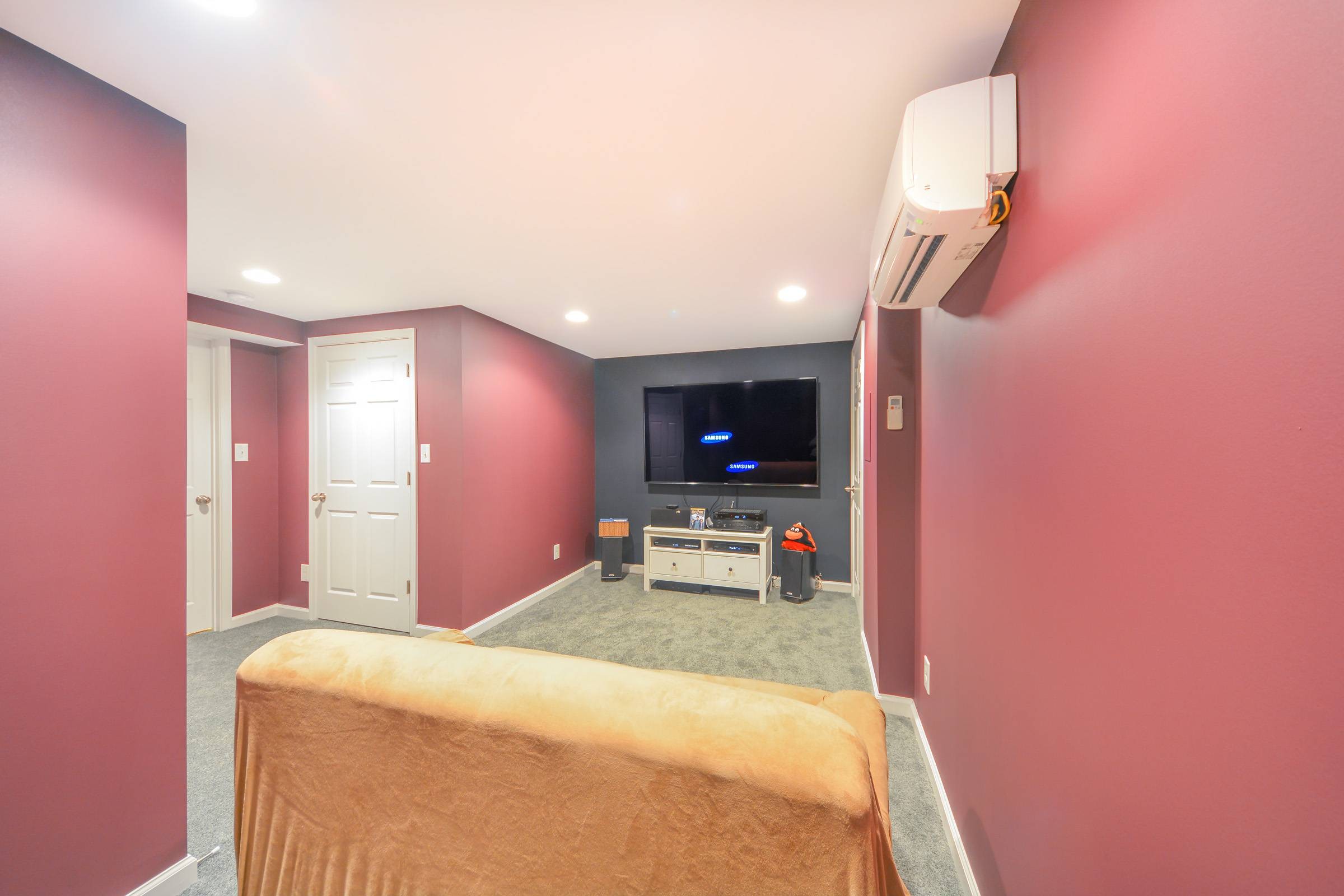 Basement Finishing / Remodeling Project, Greenbelt, Maryland Basement