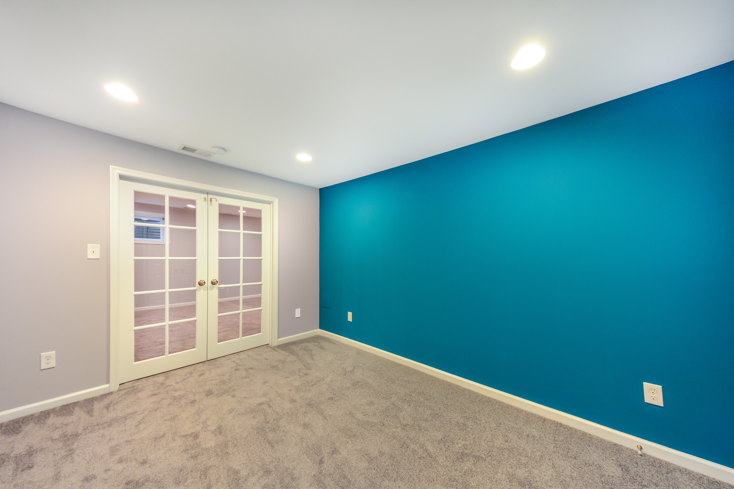 Basement Remodel Egress Windows, Family Room and Full Kitchen
