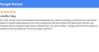 Jennifer Yang's testimonial