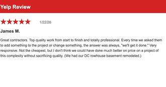 James M.'s testimonial