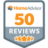 Homeadvisor 50 reviews award